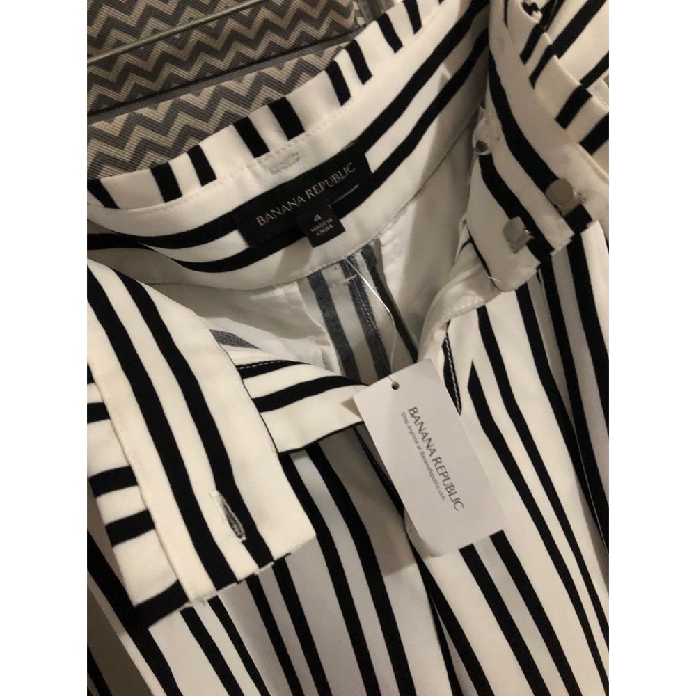 B&W Cropped Pants
